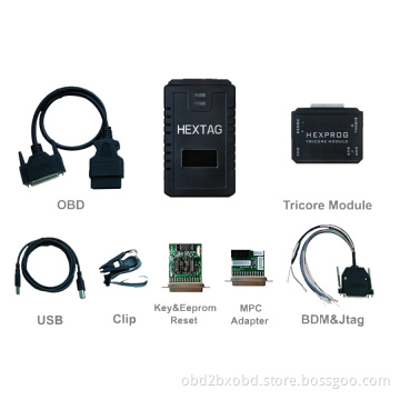 Original Microtronik HexTag Programmer V1.0.8 with BDM Funtions Get Free Tricore and MPC5XX Module Free Shipping